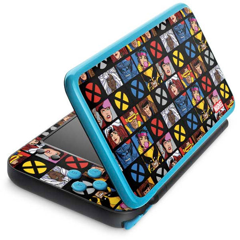 Marvel X-Men Pattern Nintendo 2DS XL (2017) Skin